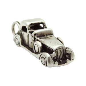 Vintage Sterling Silver 1930s Rolls Royce Automobile Car Charm
